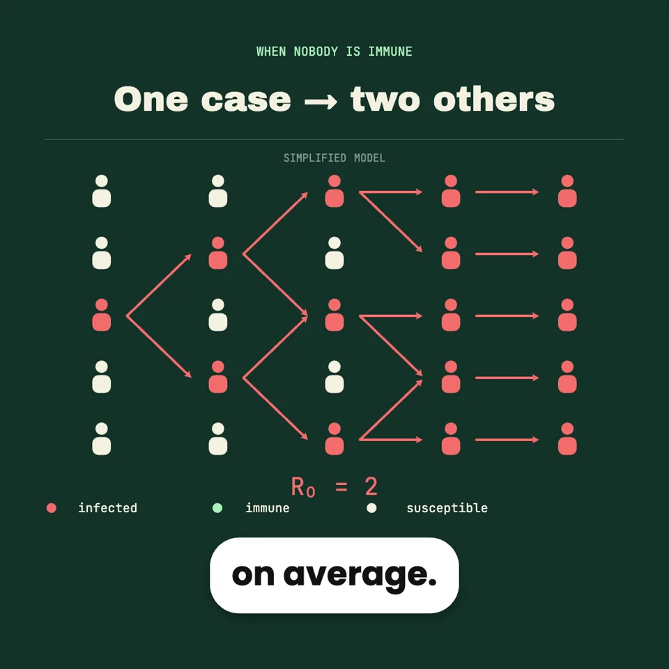 The Maths of Herd Immunity
