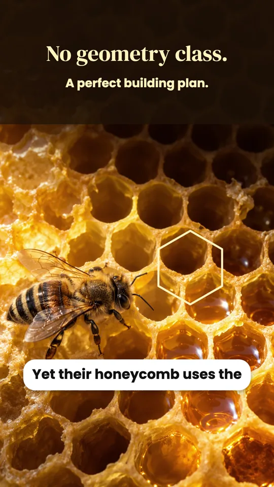 Why Bees Build Hexagons