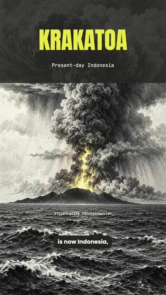 Krakatoa: The Sound Heard 4,800 km Away
