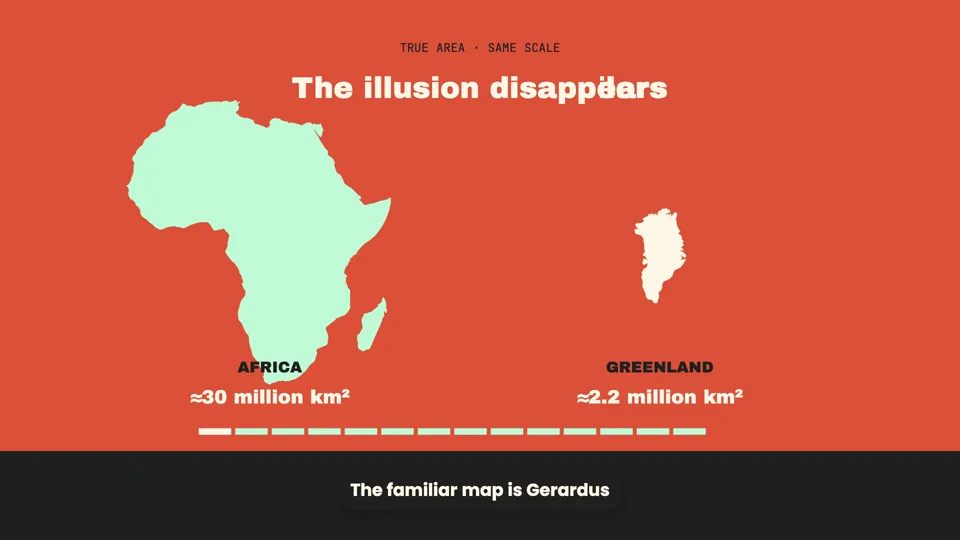 Africa Is 14 Times Bigger Than Greenland